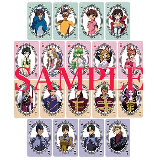 Code Geass - Hangyaku no Lelouch II Handou - Playing Cards