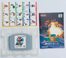 Cargar imagen en el visor de la galería, Super Mario 64 - Nintendo 64 - N64 - Japan Ver. - NTSC-JP - CIB (NUS-NSMJ-JPN)
