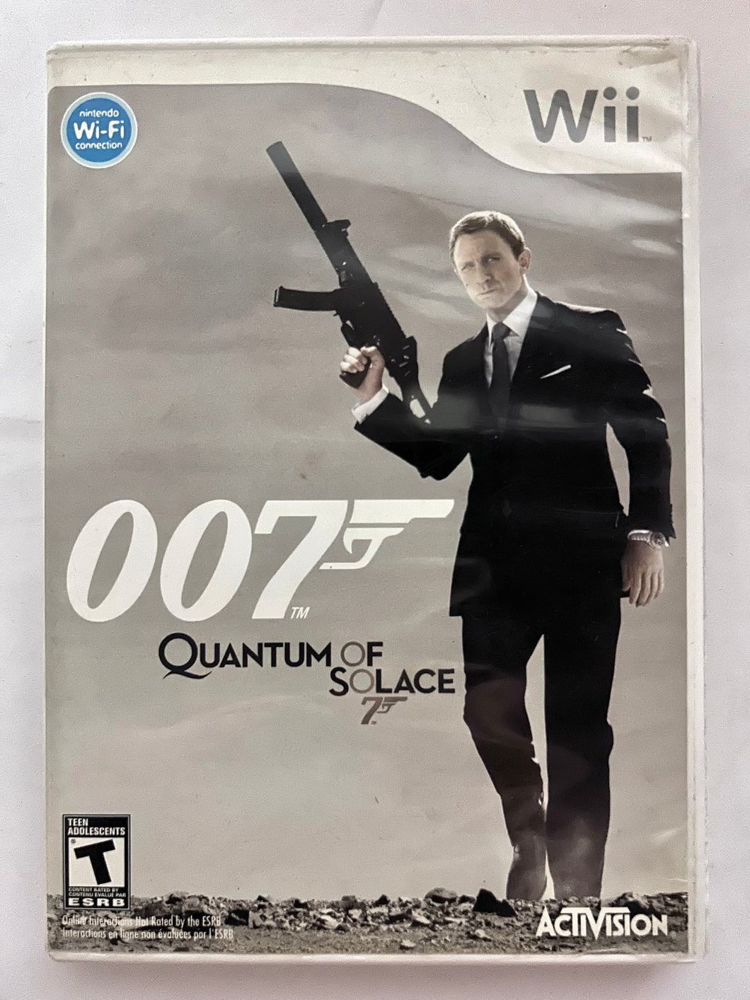 007: Quantum of Solace - Nintendo Wii / Wii U - NTSC - Box & Manual (RVL-RJ2E-USA)
