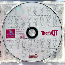 Cargar imagen en el visor de la galería, That&#39;s QT - PlayStation - PS1 / PSOne / PS2 / PS3 - NTSC-JP - CIB (SLPM-86340)
