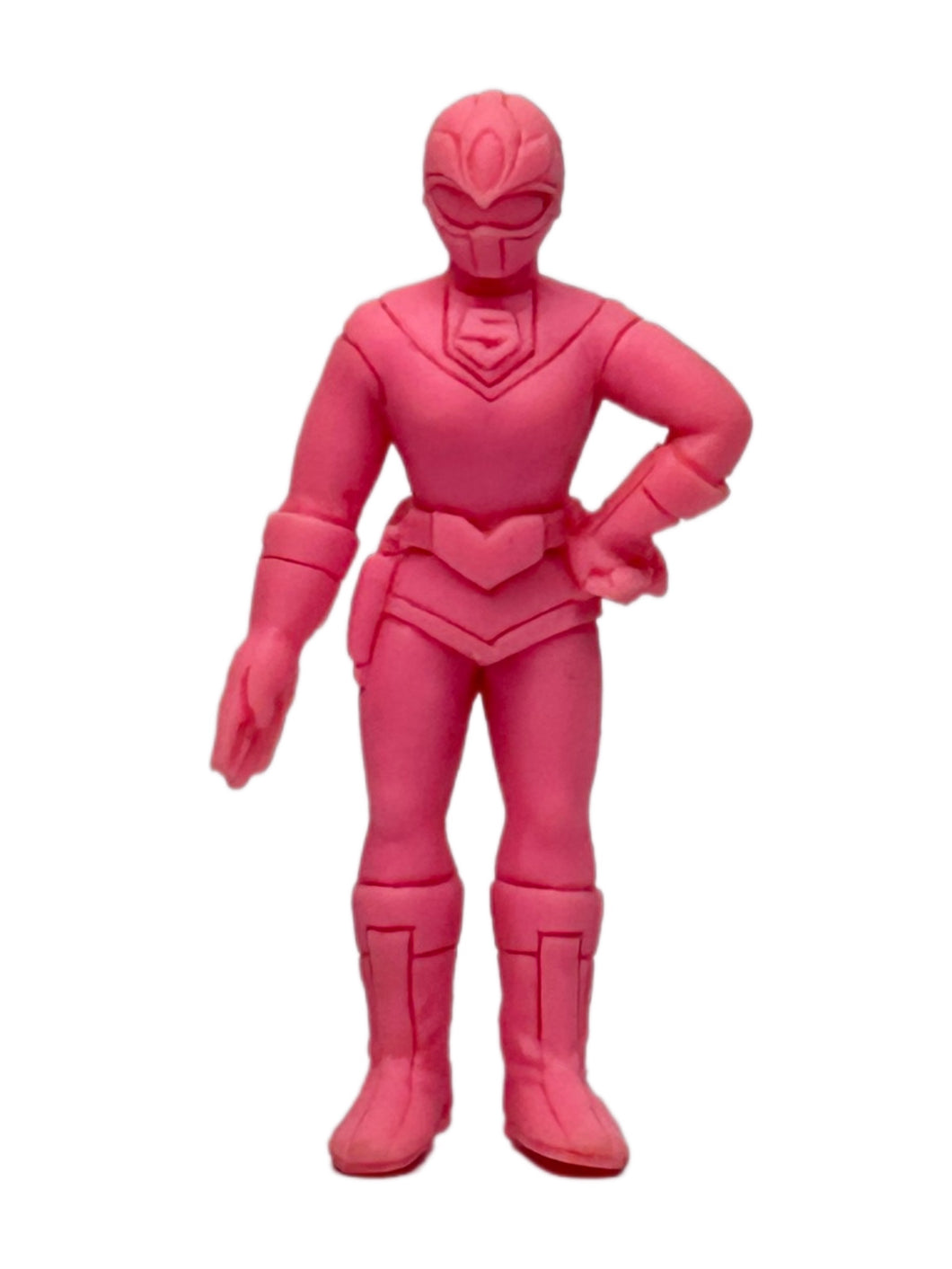 Hikari Sentai Maskman - Pink Mask - Eraser Figure - Keshigomu