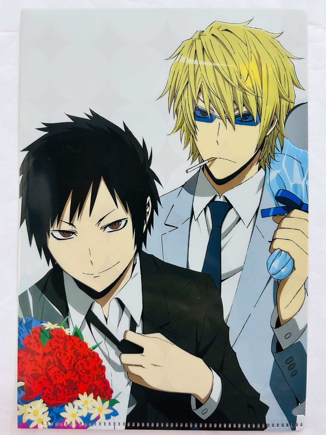 Durarara!! x2 - Heiwajima Shizuo & Orihara Izaya - A5 mini Clear File