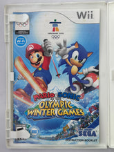 Cargar imagen en el visor de la galería, Mario &amp; Sonic at the Olympic Winter Games - Nintendo Wii / Wii U - NTSC - Box &amp; Manual (RVL-ROLE-USA)
