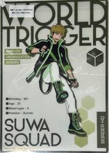 Cargar imagen en el visor de la galería, World Trigger - Suwa Koutarou - Clear Poster
