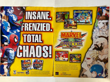 Cargar imagen en el visor de la galería, Marvel vs. Capcom: Clash of Super Heroes - PlayStation Dreamcast - Original Vintage Advertisement - Print Ads - Laminated A3 Poster
