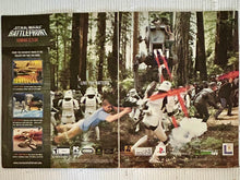 Cargar imagen en el visor de la galería, Star Wars: Battlefront - PS2 PC - Original Vintage Advertisement - Print Ads - Laminated A3 Poster
