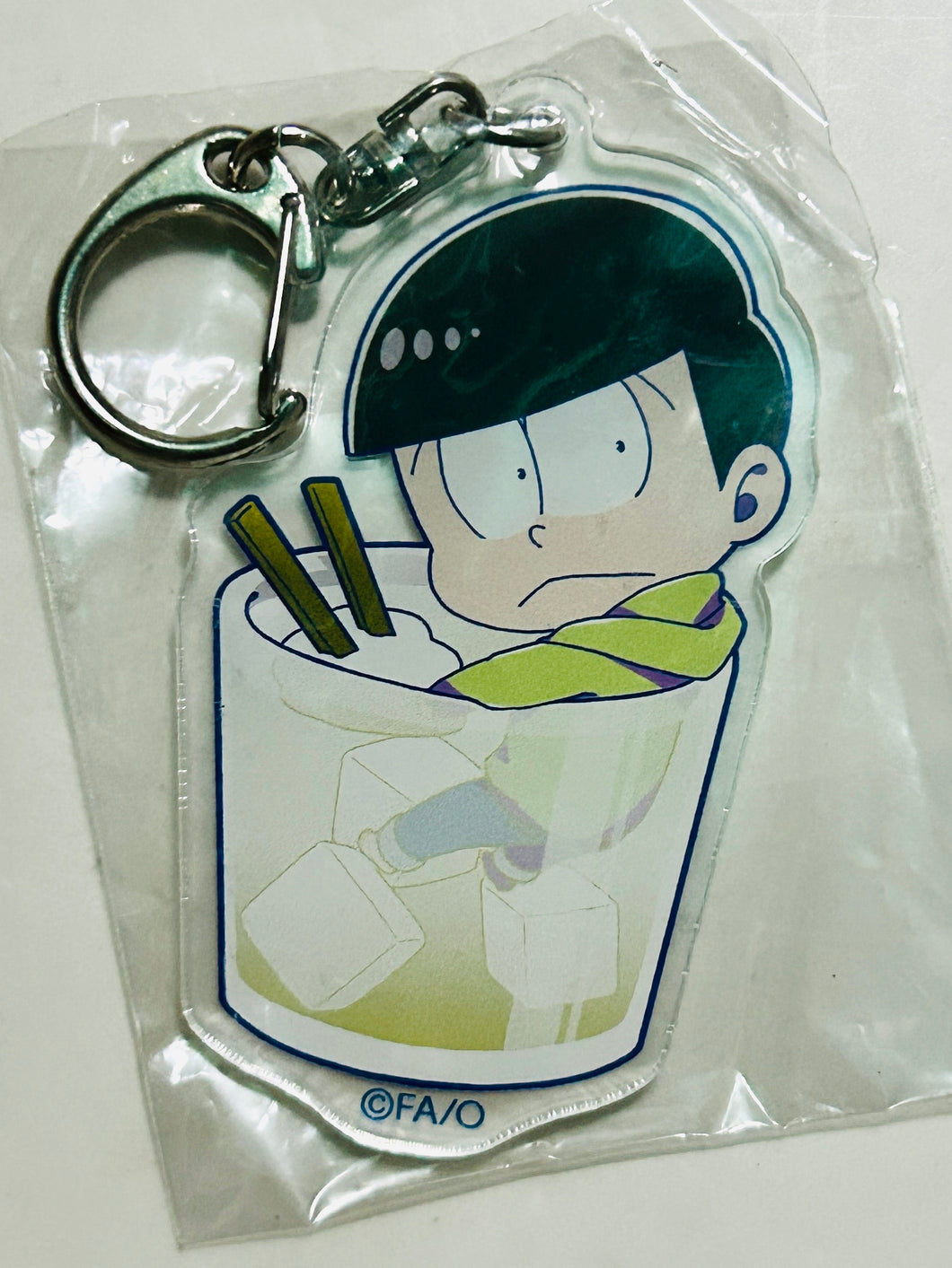 Osomatsu-san x Animate Cafe - Matsuno Choromatsu - Trading Acrylic Keychain 2nd Edition