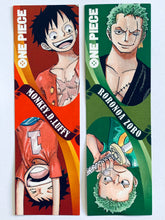 Cargar imagen en el visor de la galería, One Piece - Monkey D. Luffy &amp; Roronoa Zoro - Limited Bookmark
