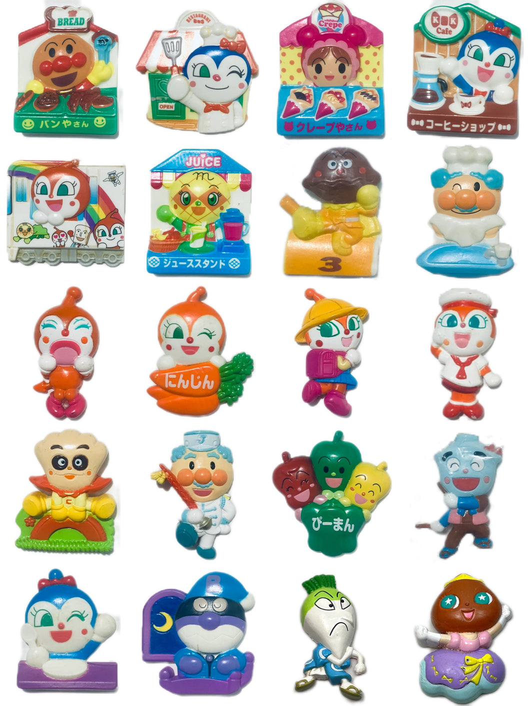 Anpanman - Magnet Toys Collection (Set of 21)