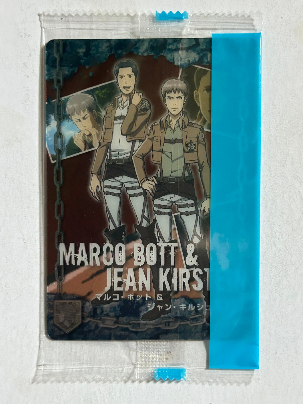 Attack on Titan - Marco Bott & Jean Kirstein - Clear Card