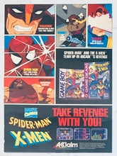 Cargar imagen en el visor de la galería, “Bart Simpson Unplugged” / Spider-Man X-Men - GameBoy / GameGear - Original Vintage Advertisement - Print Ads - Laminated A4 Poster
