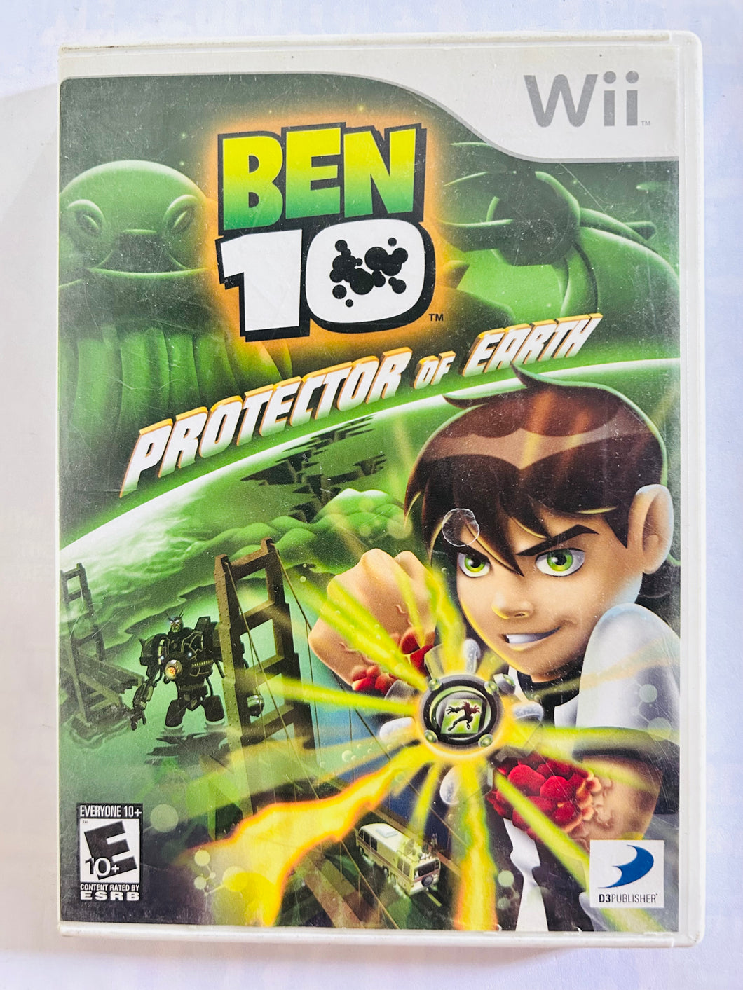 Ben 10: Protector of Earth - Nintendo Wii / Wii U - NTSC - CIB (RVL-RBNE-USA)