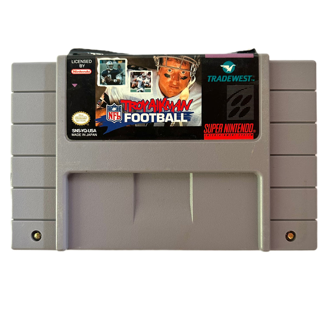 Troy Aikman NFL Football - Super Nintendo - SNES - NTSC-US - Cart (SNS-YQ-USA)