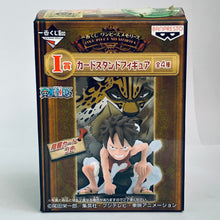 Load image into Gallery viewer, One Piece - Monkey D. Luffy - Rob Lucci - Card Stand Figure - Ichiban Kuji OP Memories
