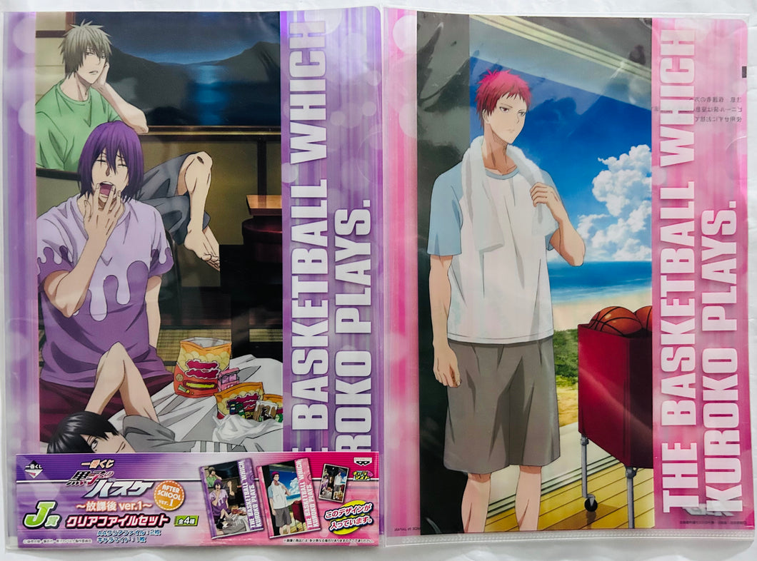 Kuroko no Basket - Clear Card & Clear File Set