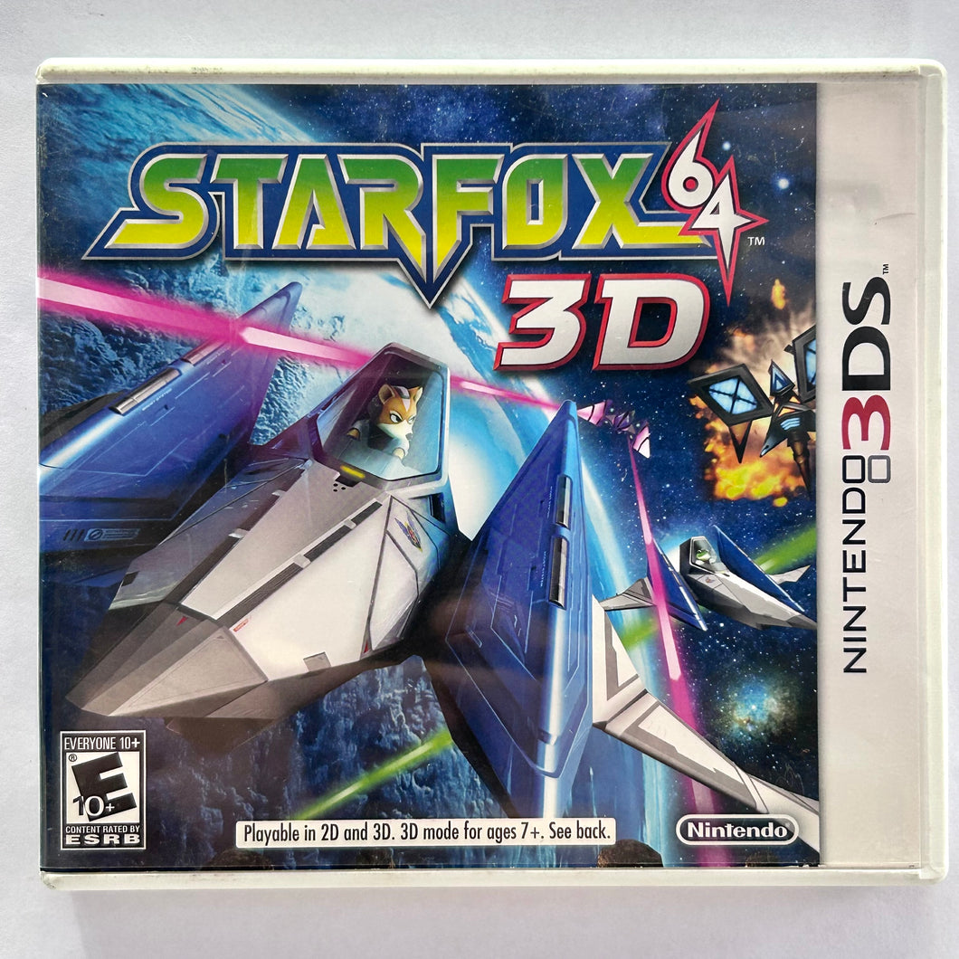 Star Fox 64 3D - Nintendo 3DS / XL 2DS - NTSC - Box & Manual (CTR-ANRE-USA)