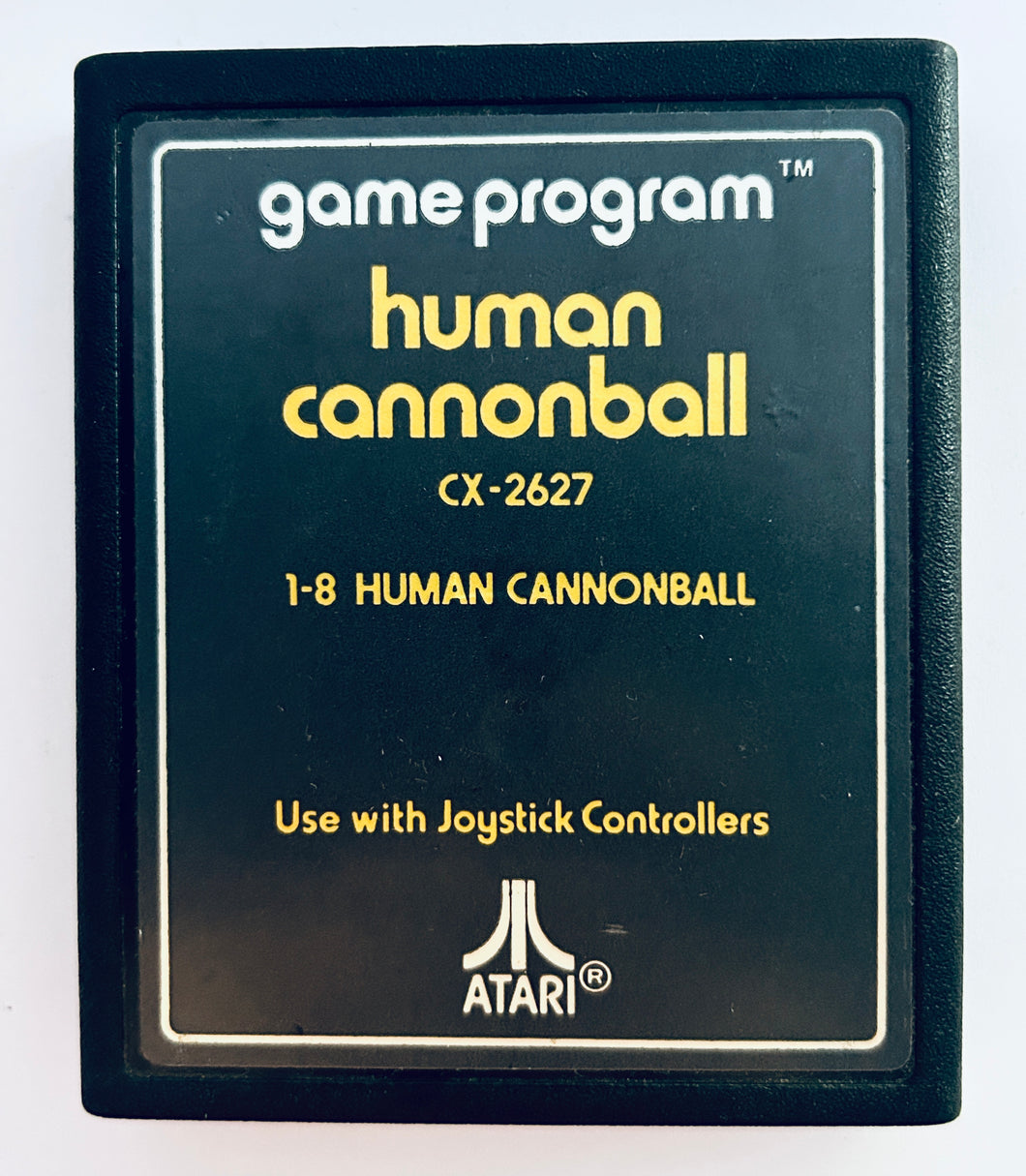 Human Cannonball - Atari 2600 VCS - NTSC - Cartridge (CX2627)