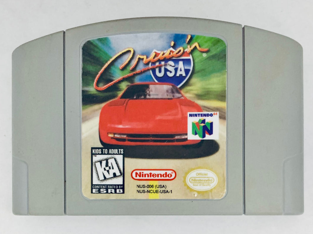 Cruis’n USA - Nintendo 64 - N64 - NTSC-US - Cart (NUS-NCUE-USA)