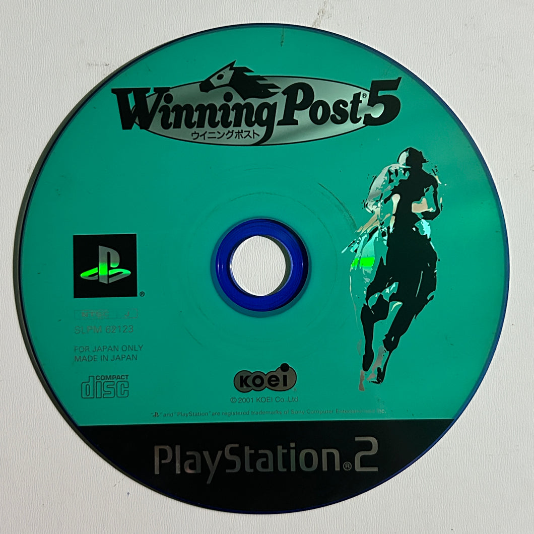 Winning Post 5 - PS2 - NTSC-JP - Disc (SLPM-62123)
