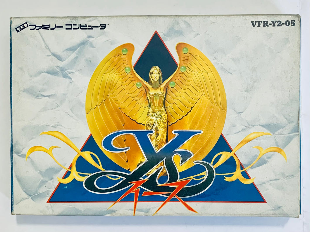 Ys - Famicom - Family Computer FC - Nintendo - Japan Ver. - NTSC-JP - CIB (VFR-Y2-05)