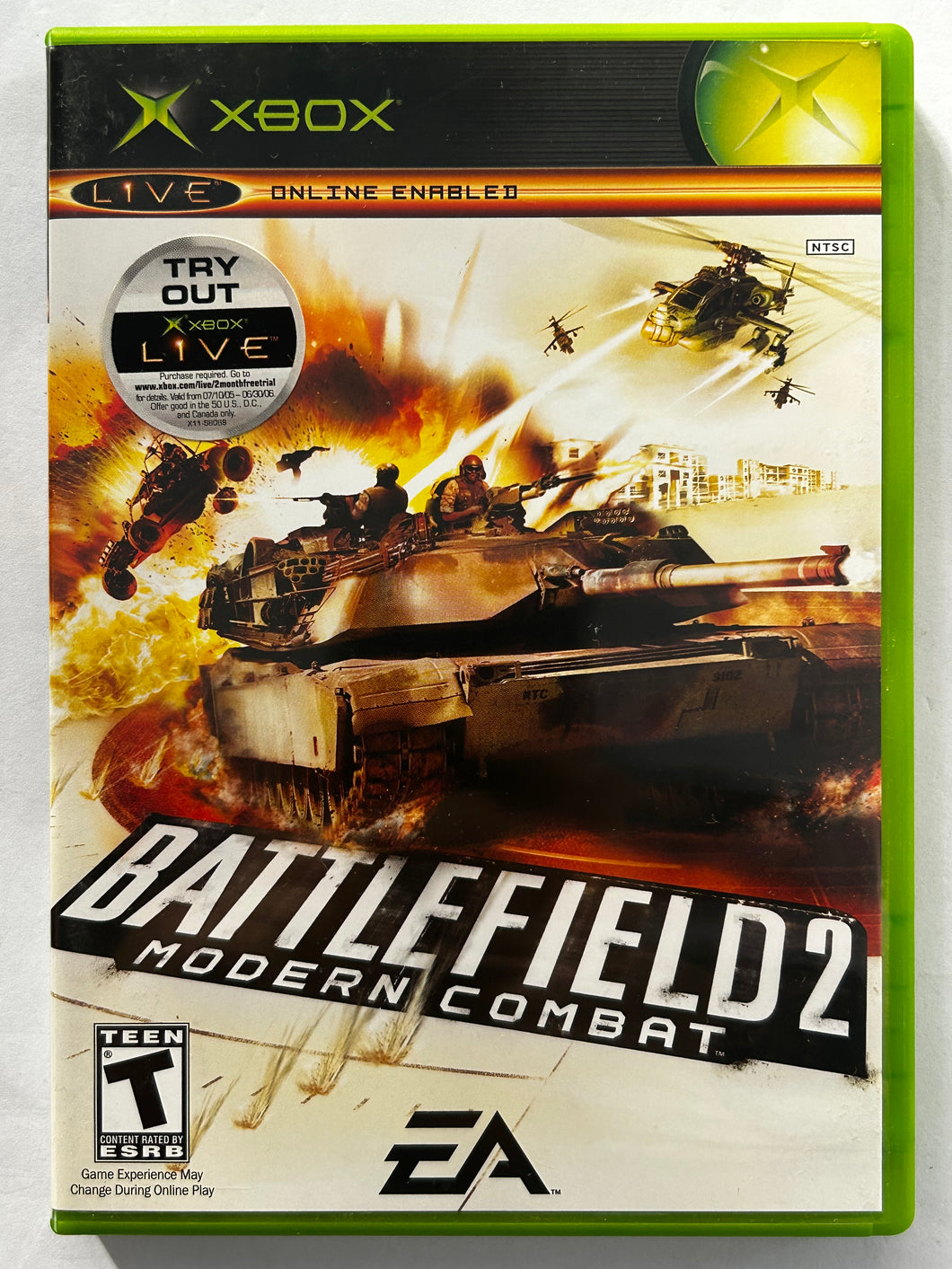 Battlefield 2: Modern Combat - Xbox Classic - NTSC - Box & Manual