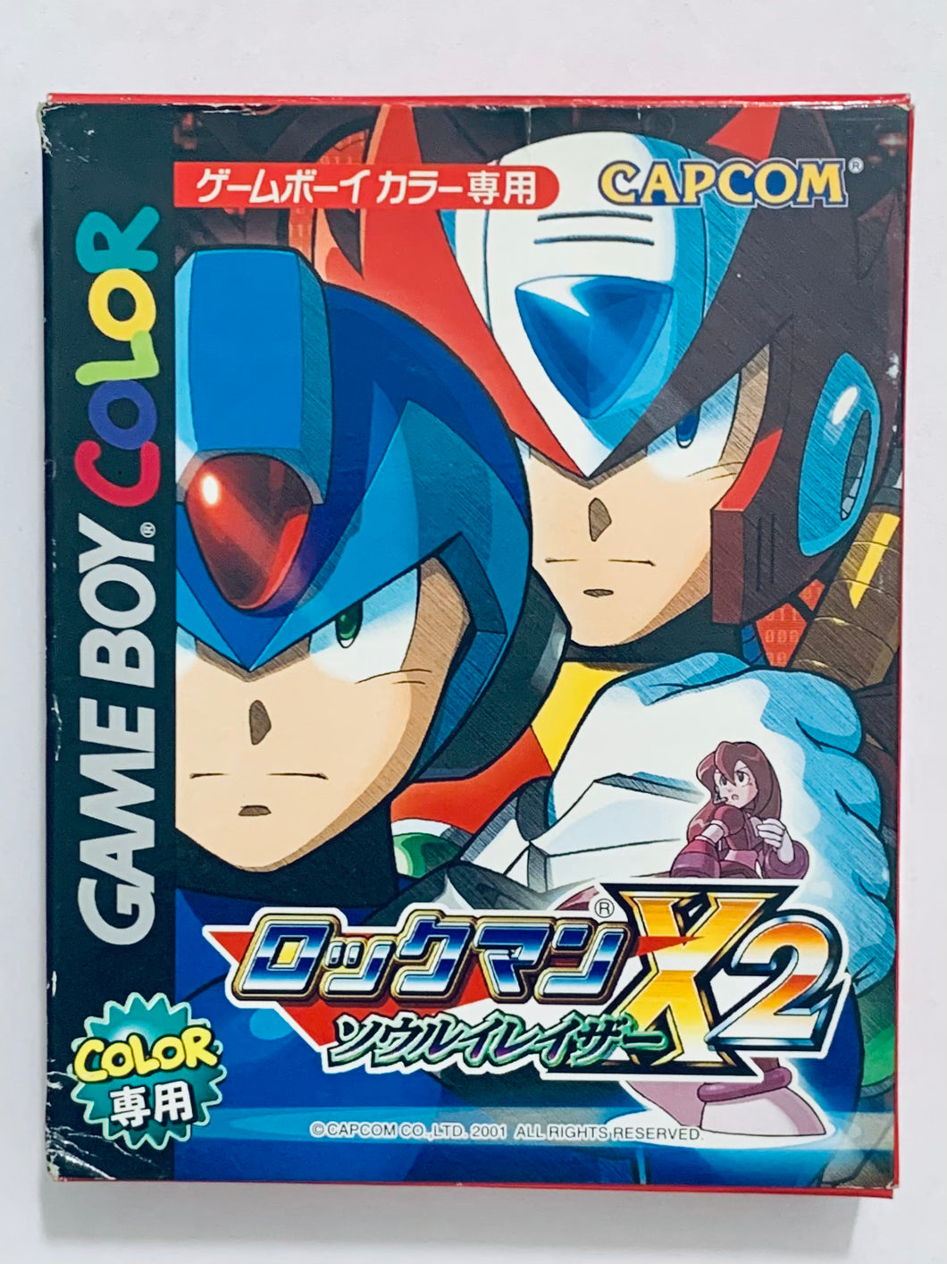 RockMan X2: Soul Eraser - GameBoy Color - GBC - JP - CIB (CGB-BXRJ-JPN)