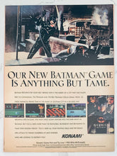 Cargar imagen en el visor de la galería, Batman Returns - NES - Original Vintage Advertisement - Print Ads - Laminated A4 Poster
