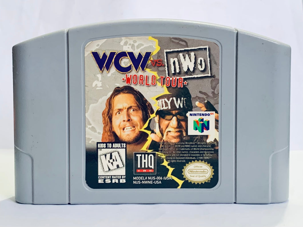 WCW vs. nWo: World Tour - Nintendo 64 - N64 - NTSC-US - Cart (NUS-NWNE-USA)