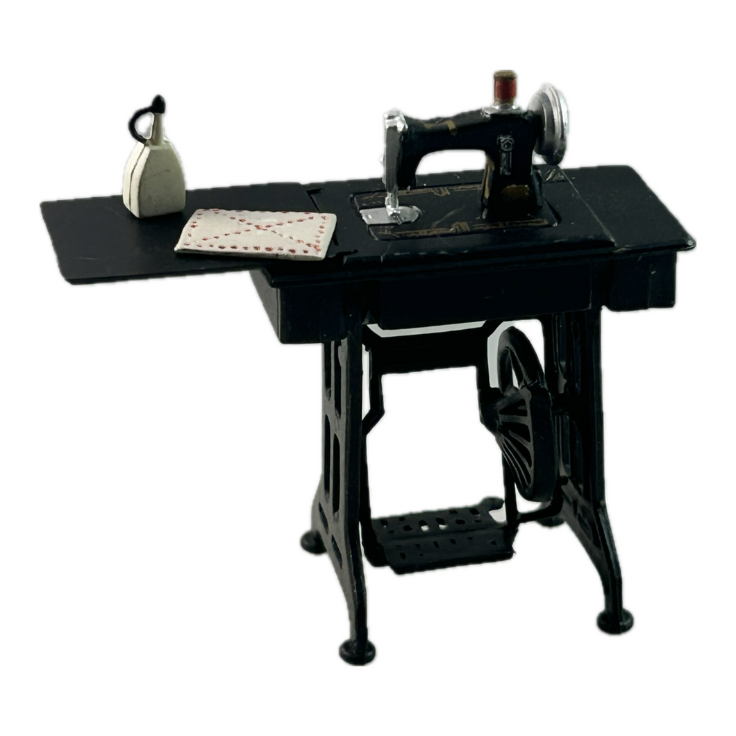Foot Treadle Sewing Machine - Miniature - Trading Figure