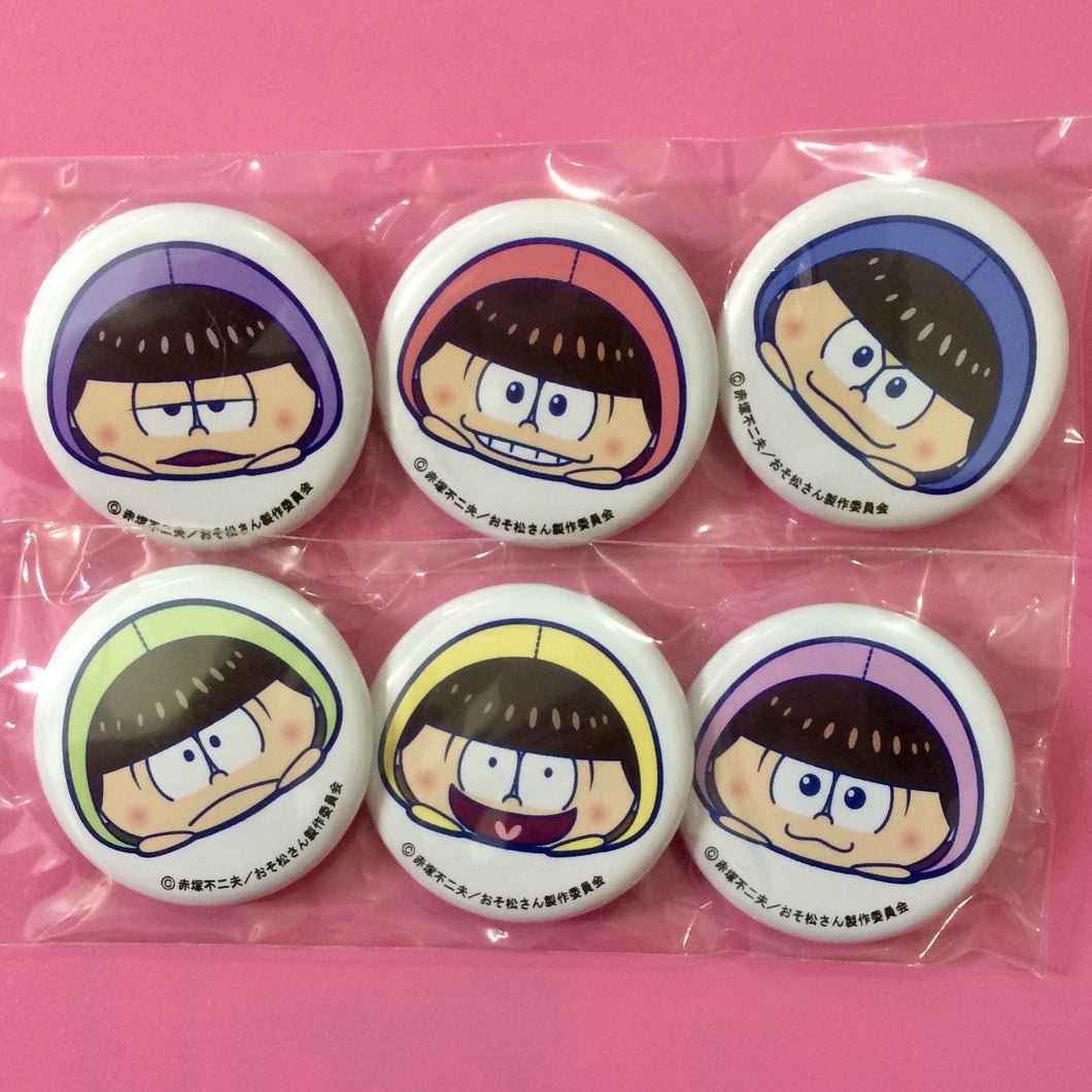 Osomatsu-san - Matsuno Bros. - Can Badge - Mochitto (Set of 6)