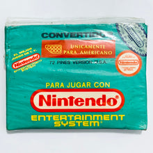 Cargar imagen en el visor de la galería, 60 to 72 Pins Video Game Adaptor Converter - Famicom to Nintendo NES - Vintage - Green ver.
