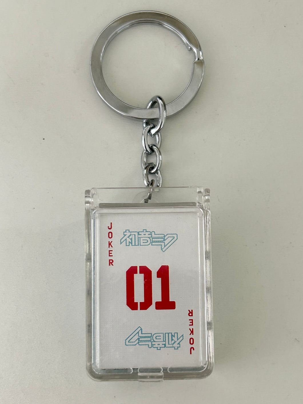 Vocaloid - Hatsune Miku - Trump Keychain - Playing Cards