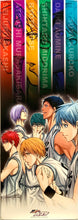 Load image into Gallery viewer, Kuroko no Basket - Akashi, Aomine, Kise, Kuroko, Midorima &amp; Murasakibara - Stick Poster - Jump Fair in Animate 2013 Limited - Teikochu ver.
