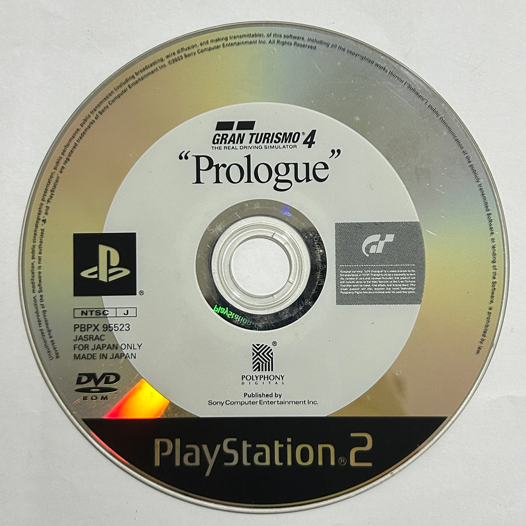Gran Turismo 4: Prologue - PS2 - NTSC-JP - Disc (PBPX-95523)