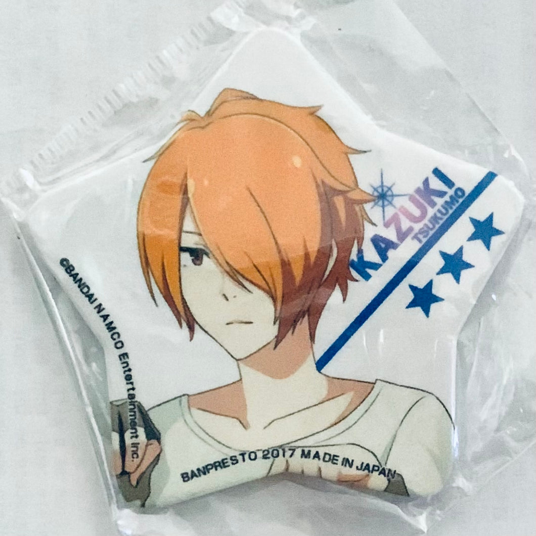 The IDOLM@STER SideM - Tsukumo Kazuki - Star-shaped Can Badge - Ichiban Cafe Shining Side