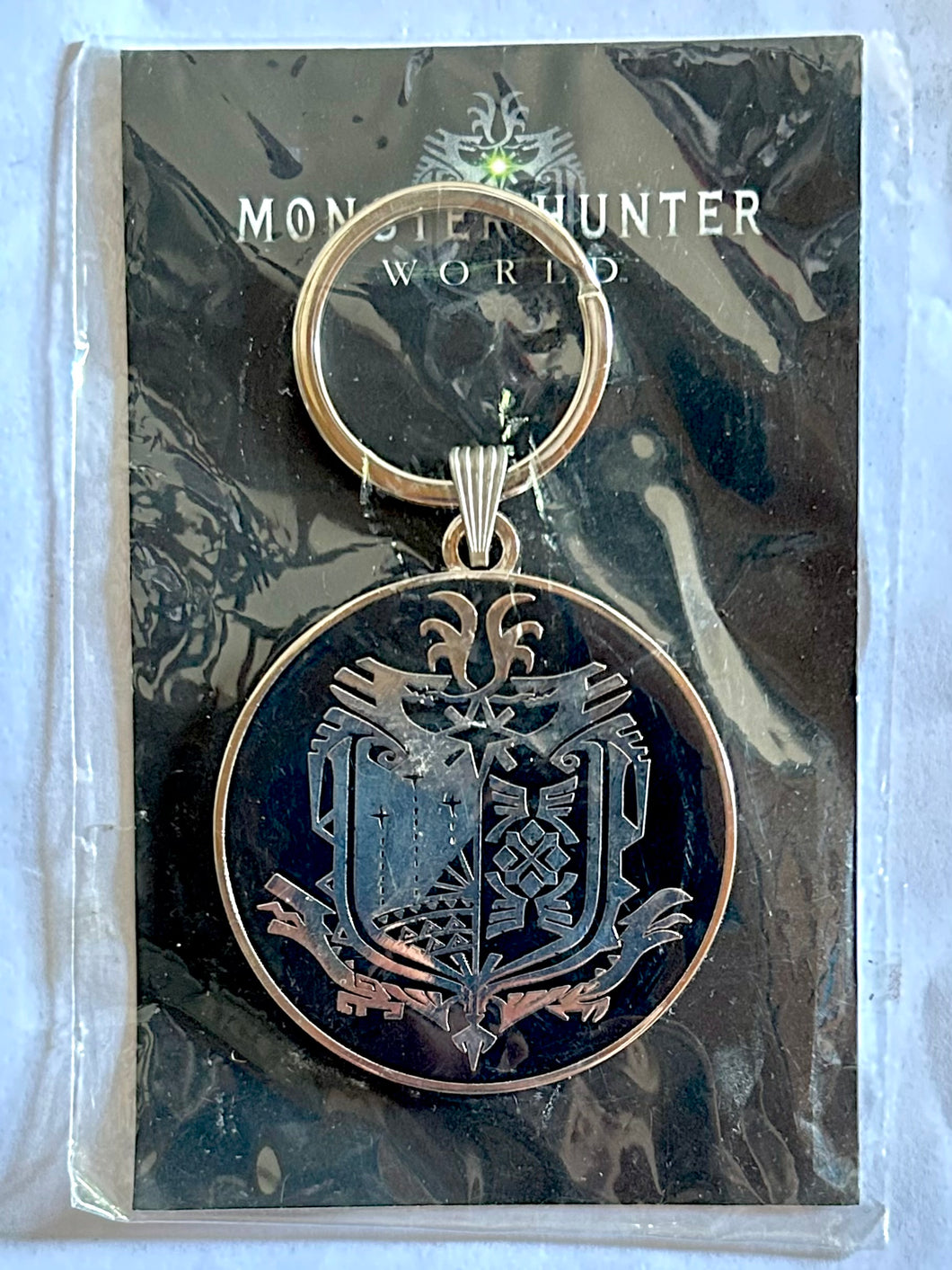 Monster Hunter World Metal Keyring - Keychain