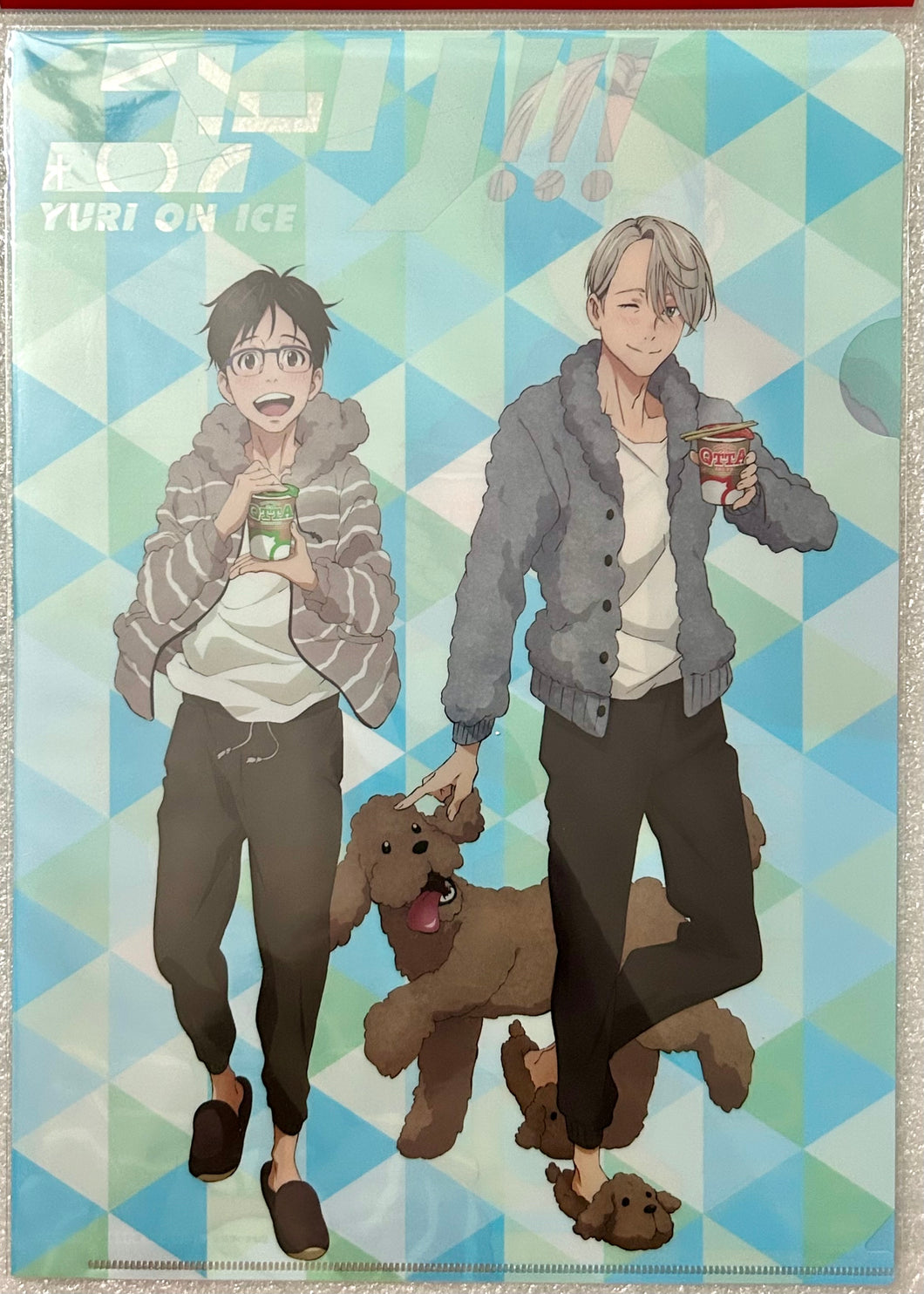 Yuri!!! on Ice - Katsuki Yuuri - Makkachin - Victor Nikiforov - Clear File