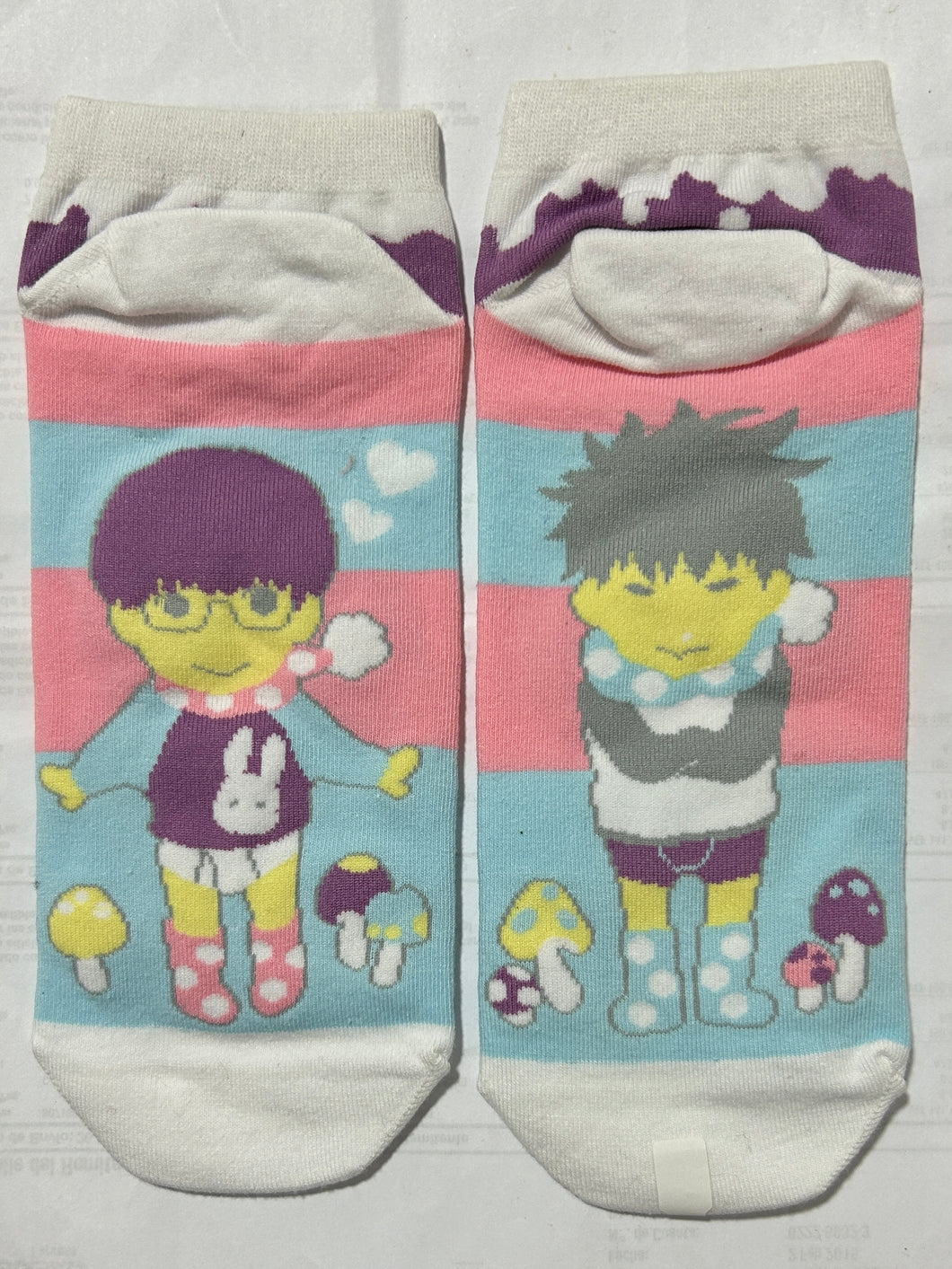 Hidoku Shinaide / Don't Be Cruel - Maya Hideyuki & Nemugasa Takashi - Socks - Doujin Goods