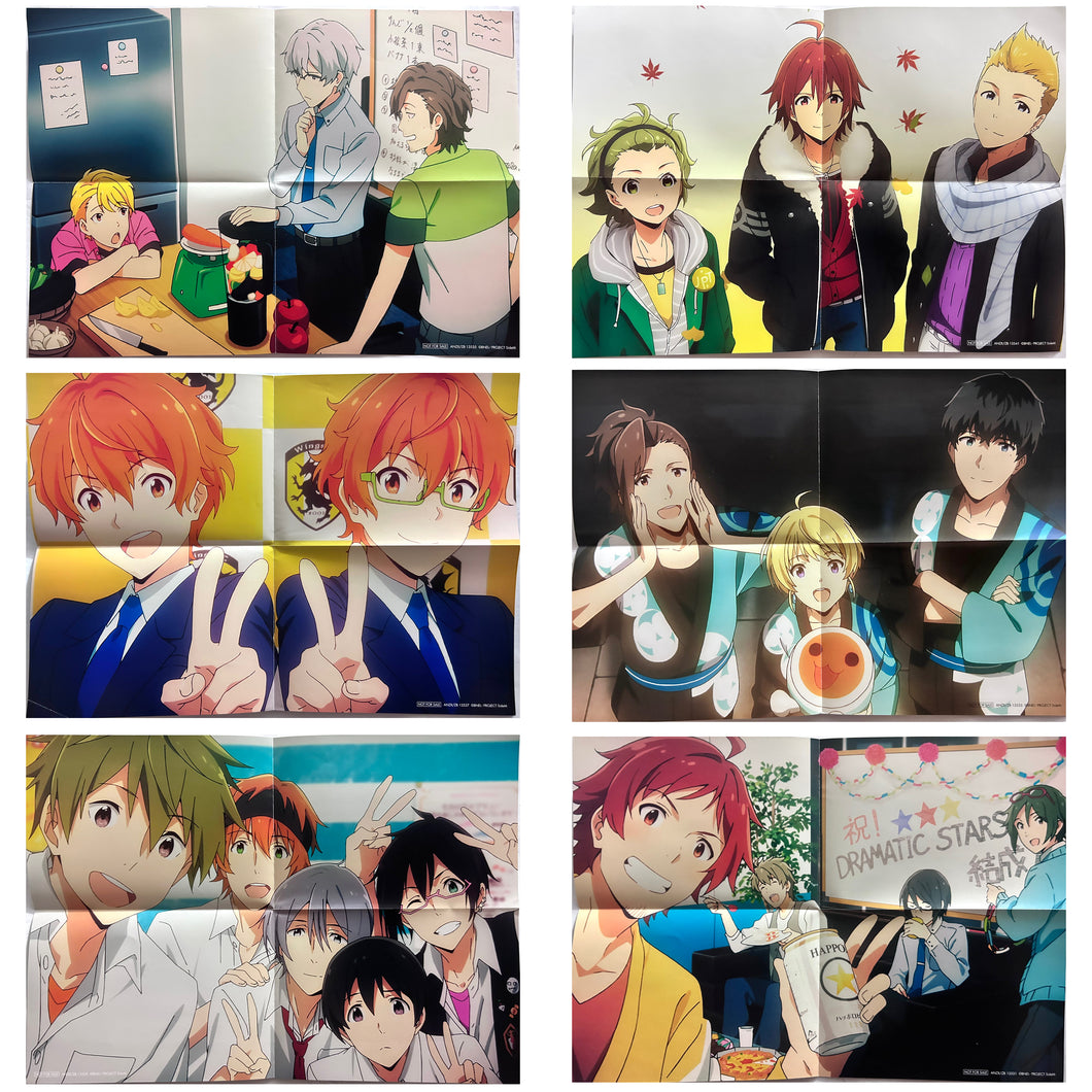 The IDOLM@STER SideM Promo Poster Collection (Set of 6)