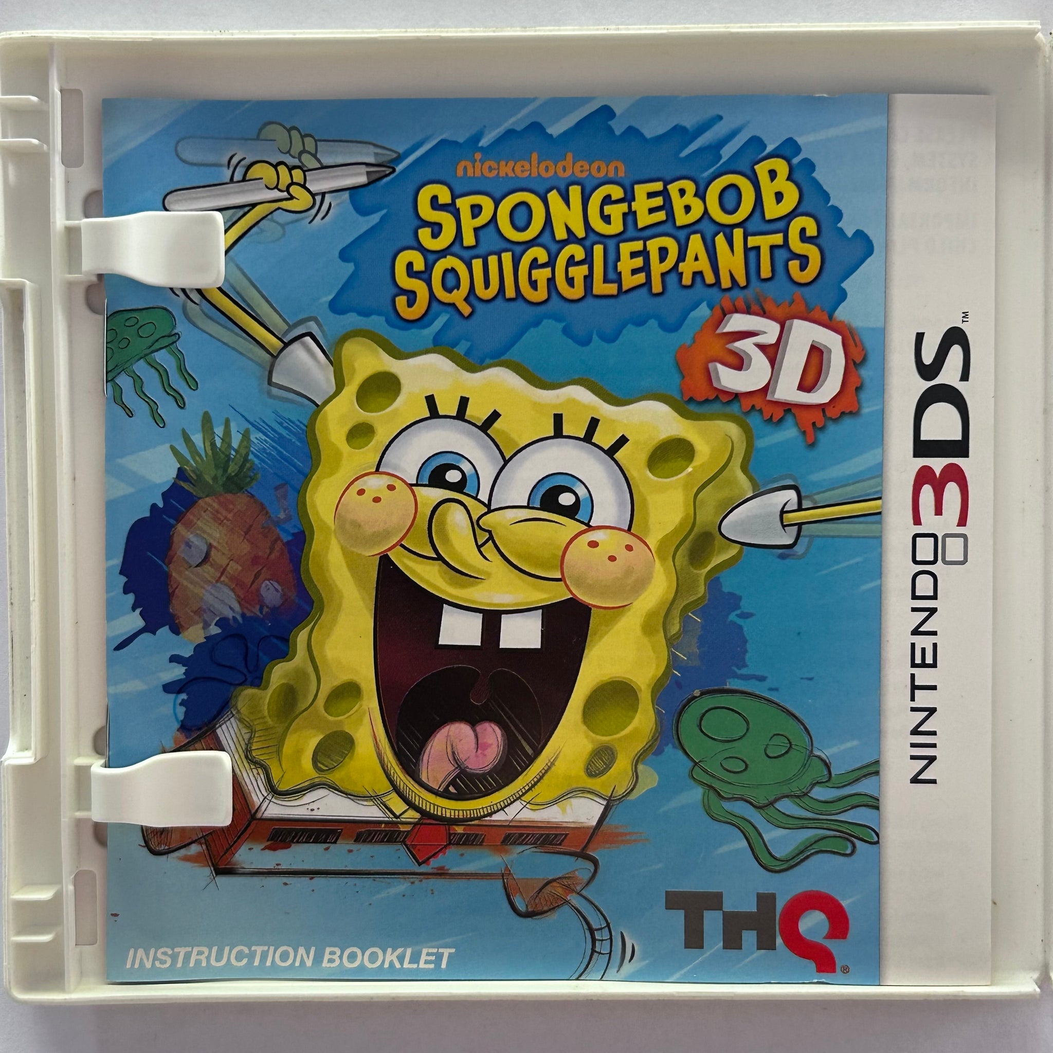 SpongeBob Squigglepants 3D - Nintendo 3DS / XL 2DS - NTSC