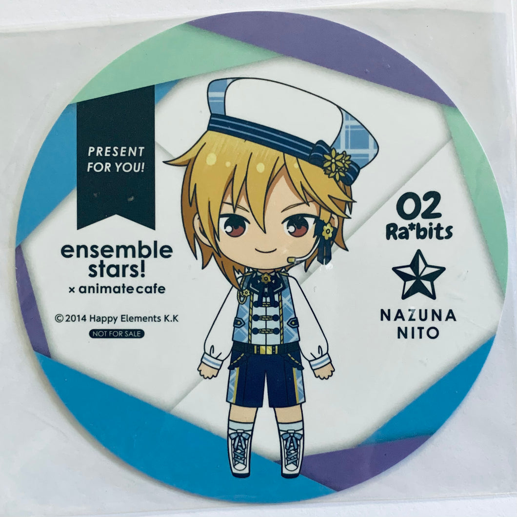 Ensemble Stars! - Nito Nazuna - Coaster - Enstars! x Animate Cafe Business Trip ver. Kitchen Car