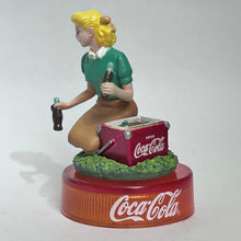 Load image into Gallery viewer, Picnic Cooler and Woman - Mini Figure - Bottle Cap (6)
