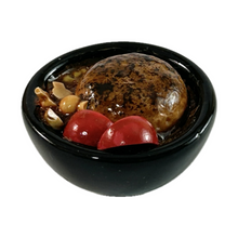 Load image into Gallery viewer, Miniature Foods - C. 100% Soya Black Beef Okushi Burger Soup Curry
