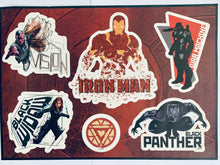 Load image into Gallery viewer, Captain America: Civil War - Sticker Sheet (Type 3) - Happy Kuji MARVEL (Prize H)
