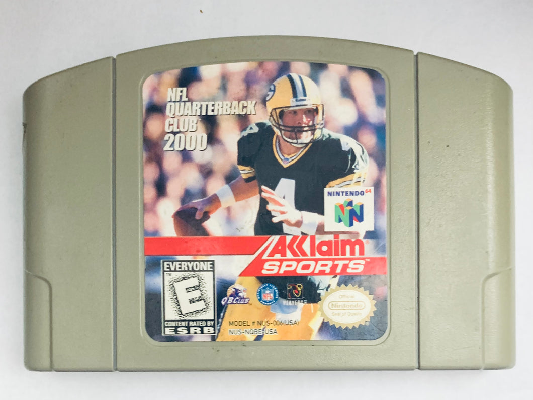 NFL Quaterback Club 2000 - Nintendo 64 - N64 - NTSC-US - Cart (NUS-NQBE-USA)