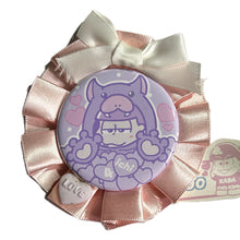 Load image into Gallery viewer, Osomatsu-san - Matsuno Ichimatsu - Ribbon Badge - Doujin Goods
