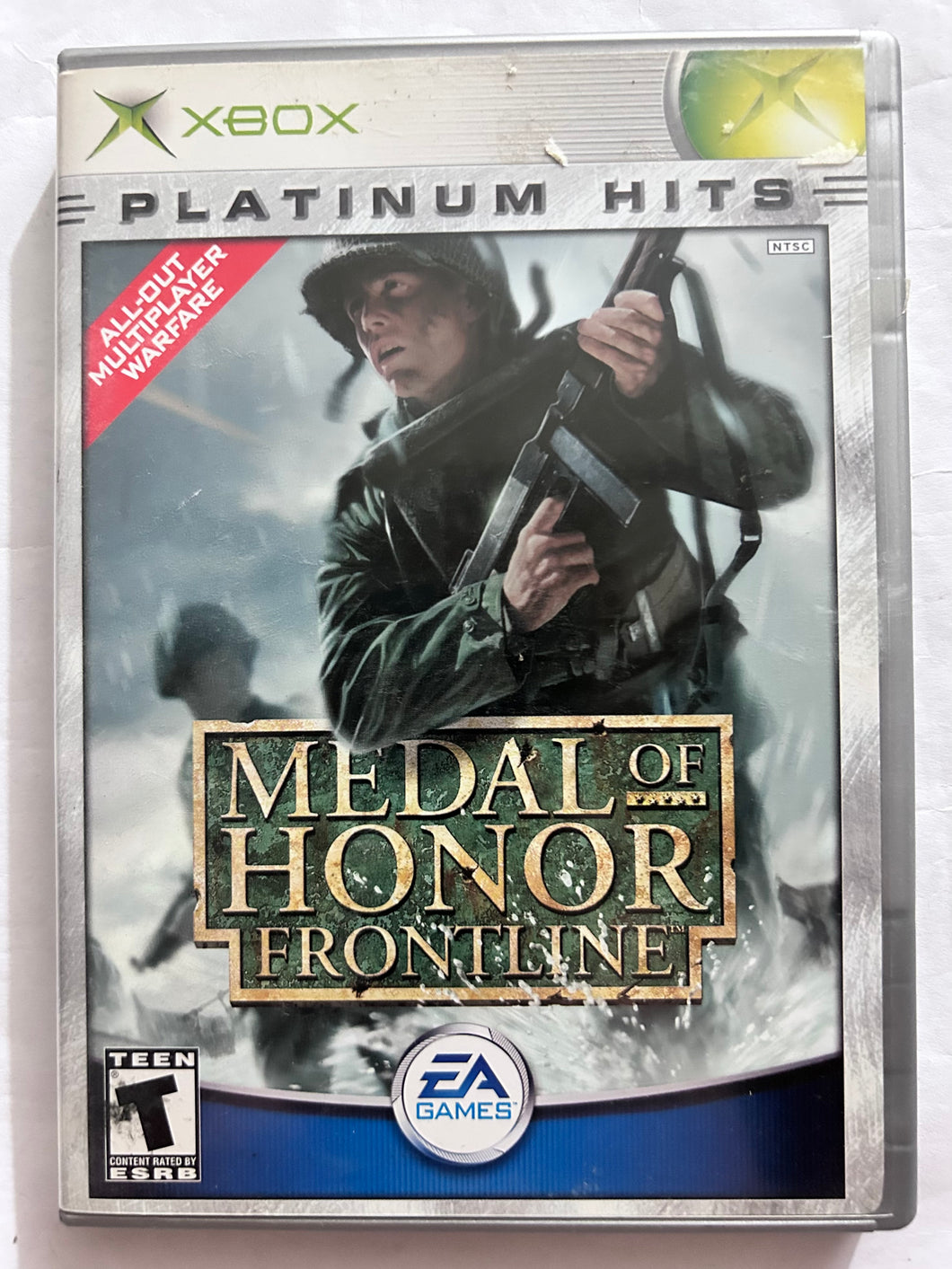 Medal of Honor Frontline (Platinum Hits) - Xbox - NTSC - CIB