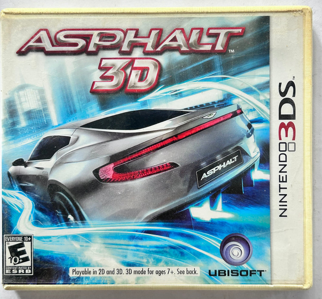 Asphalt 3D - Nintendo 3DS / XL 2DS - NTSC - Box & Manual (CTR-ASFE-USA)