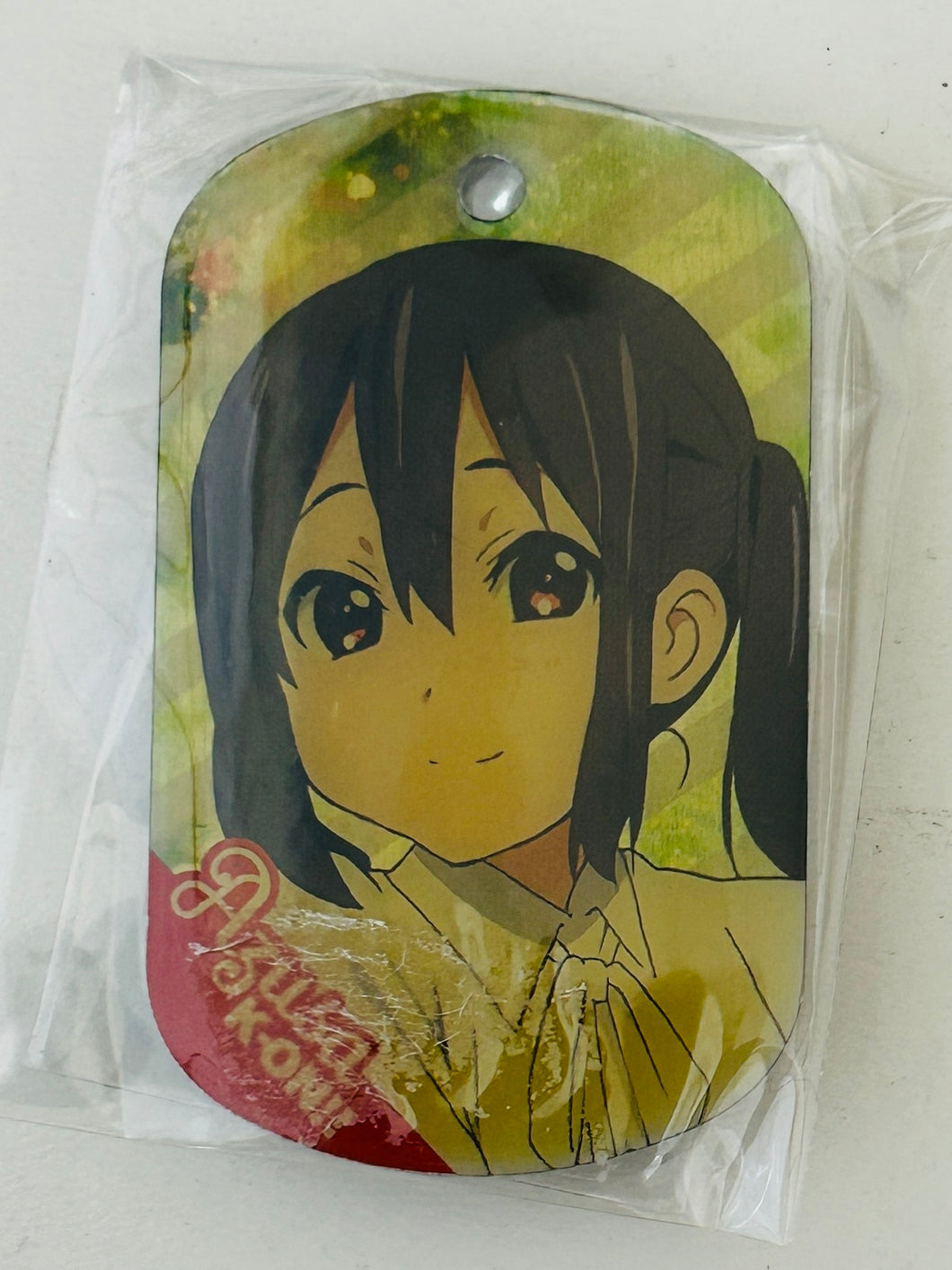 K-ON!! - Nakano Azusa - Metal Tag