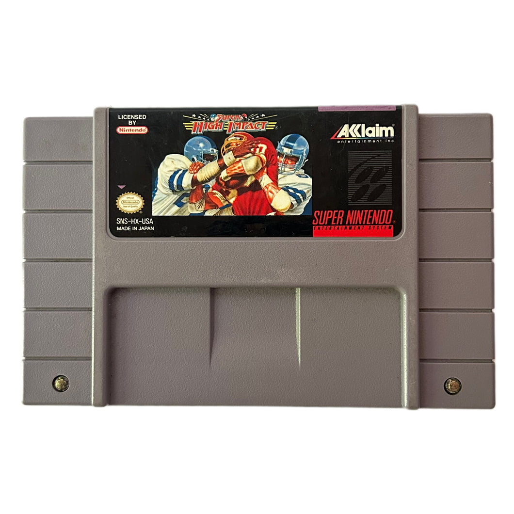 Super High Impact - Super Nintendo - SNES - NTSC-US - Cart (SNS-HX-USA)